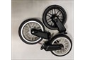 Колеса передние с вилкой  для детской коляски Эммальюнга(Emmaljunga)